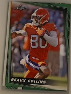 2024 Leaf #6 Beaux Collins — front