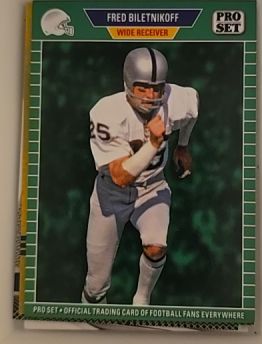 1989 Pro Set #75 Fred Biletnikoff — front