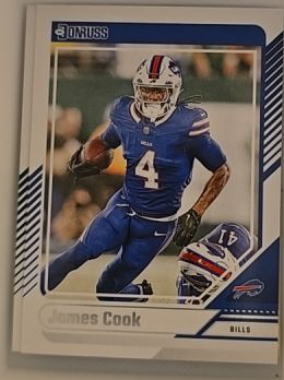 2024 Panini Donruss #105 James Cook — front