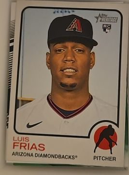 2022 Topps Heritage #175 Luis Frias — front
