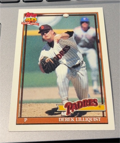 1991 Topps #683 Derek Lilliquist — front