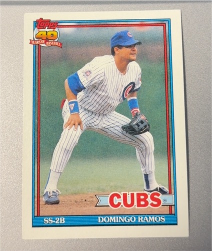 1991 Topps #541 Domingo Ramos — front