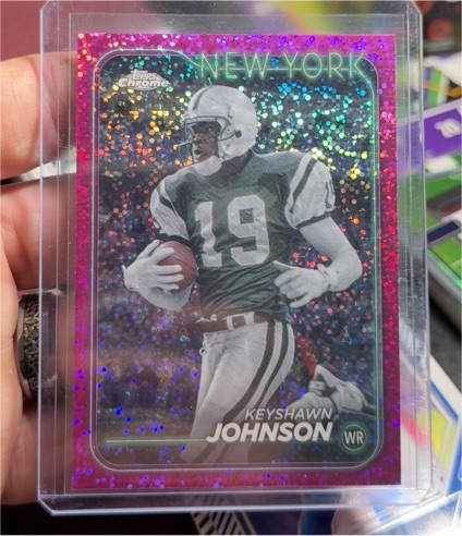 2024 Topps Chrome #147 Keyshawn Johnson — front