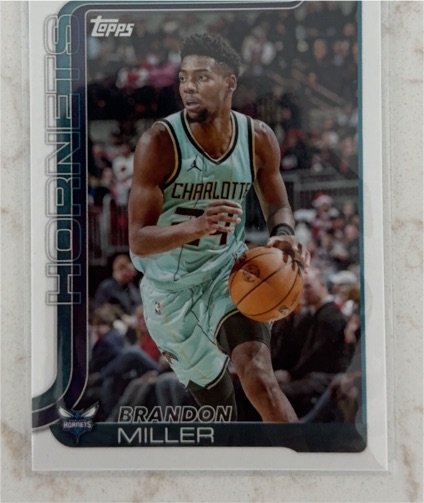 2025-26 Topps #68 Brandon Miller — front