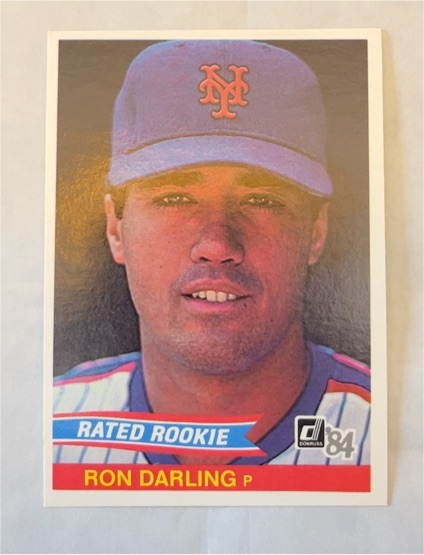 1984 Donruss #30 Ron Darling Rated Rookie — front