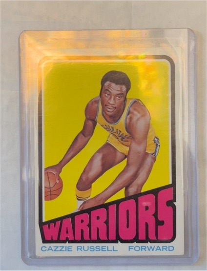 1972 Topps Basketball #112 Cazzie Russell — front