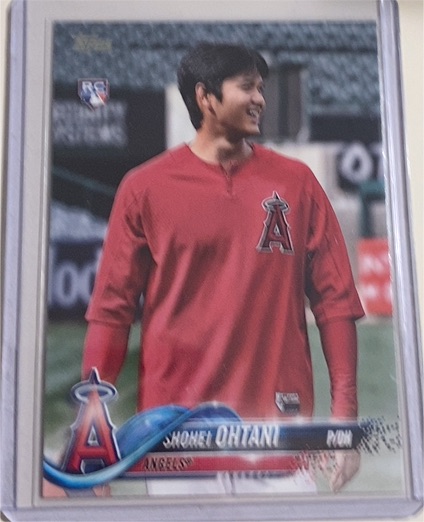 2018 Topps Update #US1 Shohei Ohtani — front