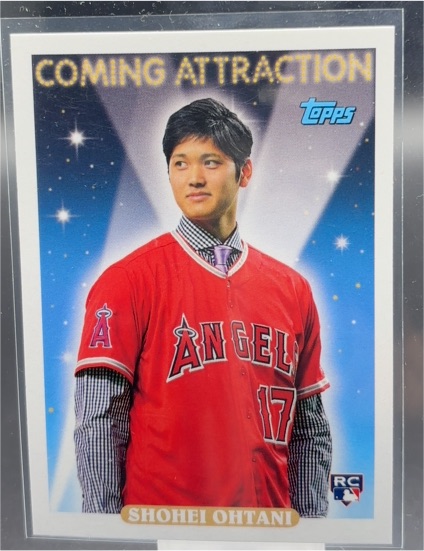 2018 Topps Archives 1993 Coming Attraction #CA-1 Shohei Ohtani — front