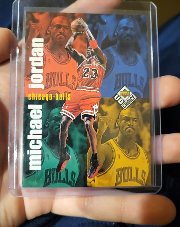 1998-99 Upper Deck UD Choice #200 Michael Jordan — front