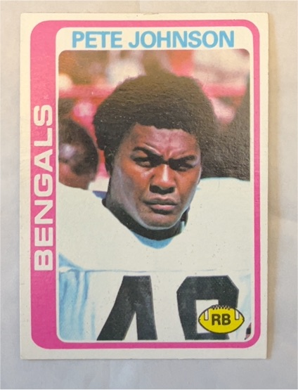 1978 Topps #434 Pete Johnson — front
