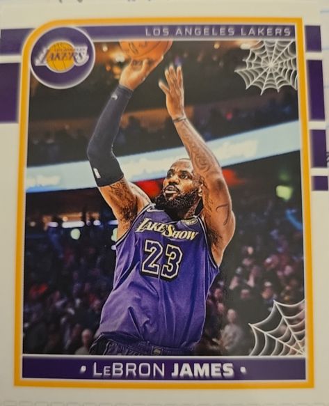 2024-25 Panini Haunted Hoops #193 LeBron James — front