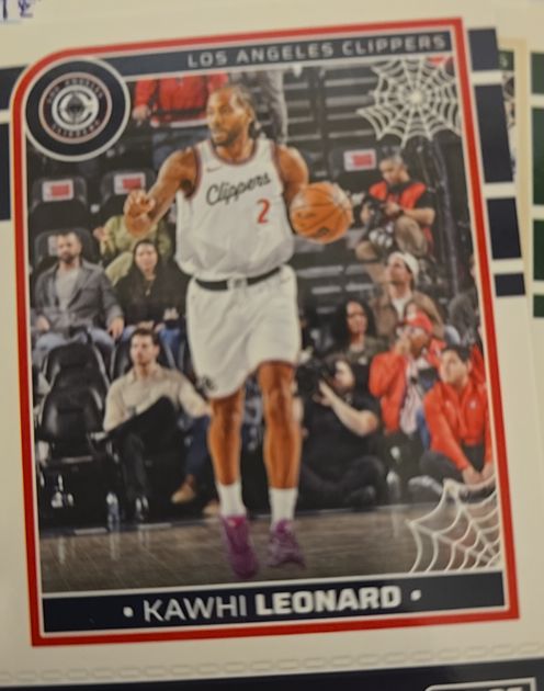 2024-25 Panini Hoops Haunted Hoops #194 Kawhi Leonard — front