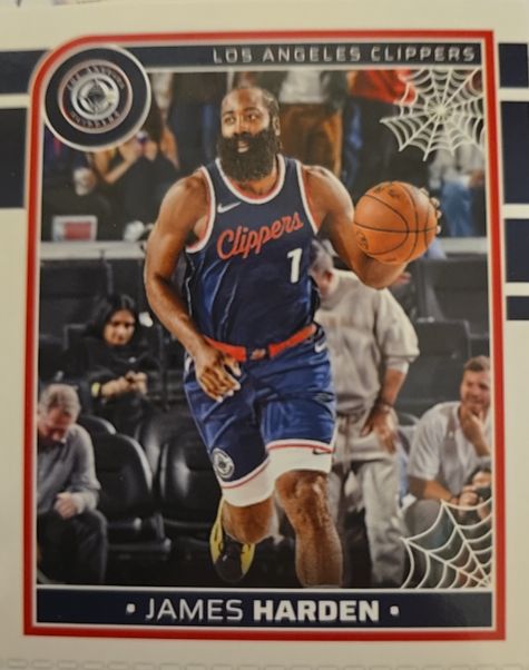 2024-25 Panini Haunted Hoops #153 James Harden — front
