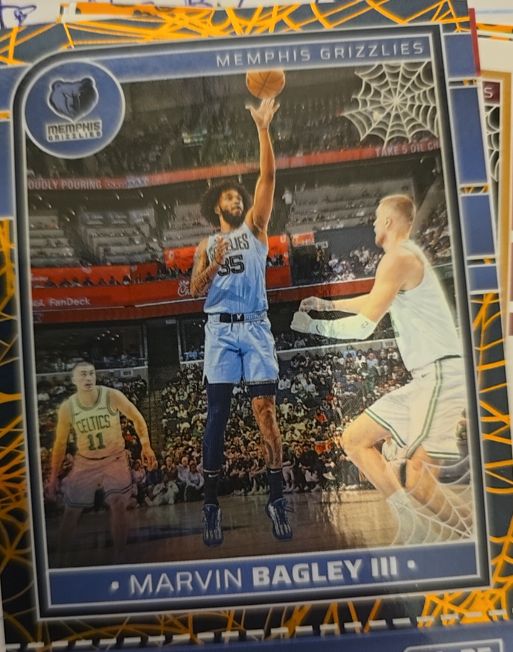 2024-25 Panini Hoops Haunted Hoops #162 Marvin Bagley III — front
