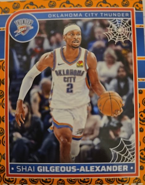 2024-25 Panini Haunted Hoops #148 Shai Gilgeous-Alexander — front