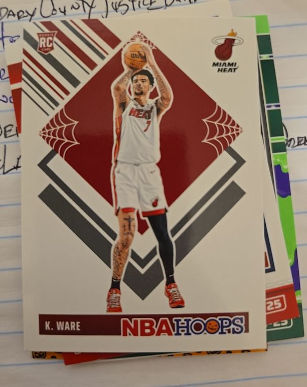 2024-25 Panini NBA Hoops #300 Kel'el Ware — front