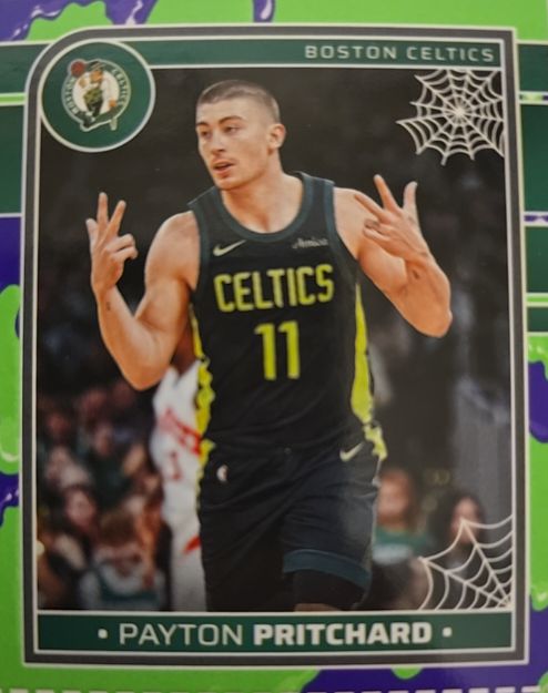 2024-25 Panini Hoops Haunted Hoops #67 Payton Pritchard — front