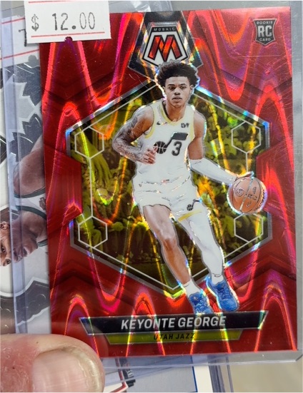 2023-24 Panini Mosaic #222 Keyonte George — front