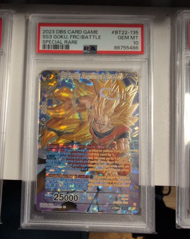 2023 Dragon Ball Super Card Game #BT22-135 SS3 Son Goku Premonitions of a Fierce Battle SPR — front