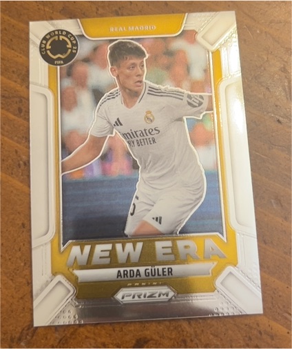 2025 Panini Prizm FIFA Club World Cup #15 Arda Guler New Era Silver — front