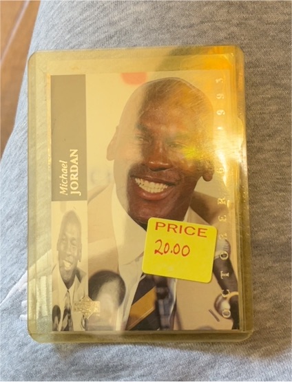 1993-94 Upper Deck SE #MJR1 Michael Jordan Retirement — front