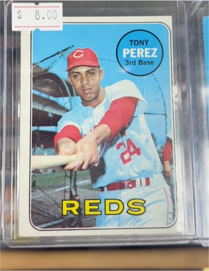 1969 Topps #295 Tony Perez — front