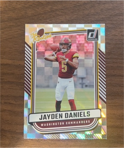 2024 Donruss The Rookies #TR-37 Jayden Daniels — front