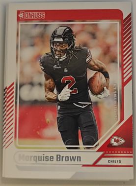 2024 Donruss #159 Marquise Brown Kansas City Chiefs — front
