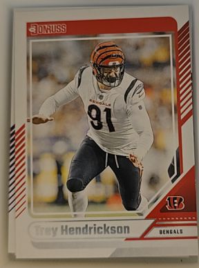 2024 Donruss #167 Trey Hendrickson Cincinnati Bengals — front
