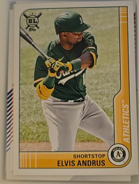 2021 Topps Big League #120 Elvis Andrus — front
