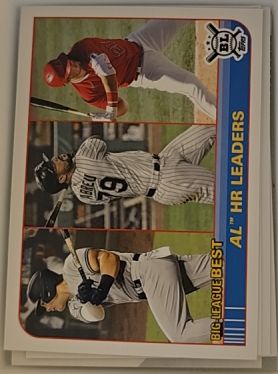 2021 Topps Big League #254 Mike Trout / Jose Abreu / Luke Voit — front