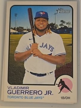 2022 Topps Heritage #269 Vladimir Guerrero Jr. — front