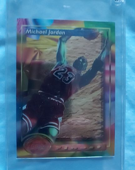 1993-94 Topps Finest #1 Michael Jordan — front