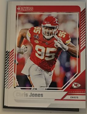 2024 Panini Donruss #69 Chris Jones — front