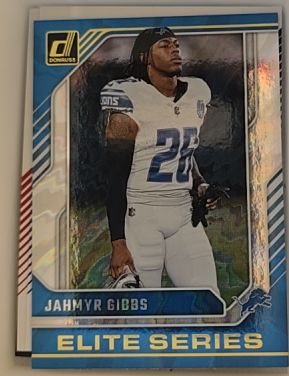 2024 Panini Donruss Elite Series #23 Jahmyr Gibbs — front