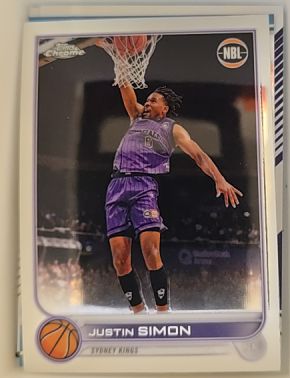 2022-23 Topps NBL #88 Justin Simon — front