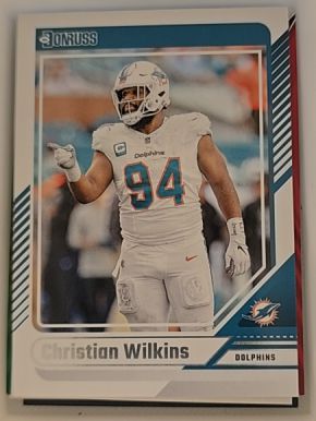 2024 Donruss #284 Christian Wilkins — front