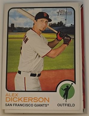 2022 Topps Heritage #91 Alex Dickerson — front