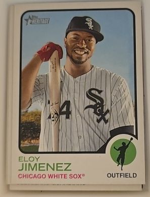 2022 Topps Heritage #179 Eloy Jimenez — front