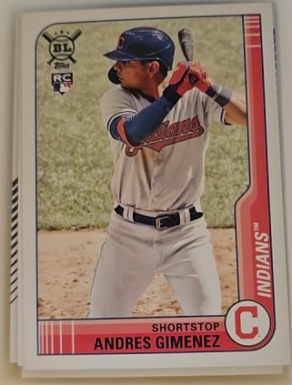 2021 Topps Big League #48 Andres Gimenez — front