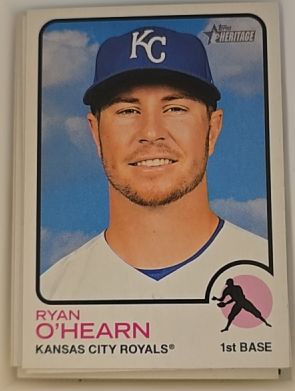 2022 Topps Heritage #408 Ryan O'Hearn — front