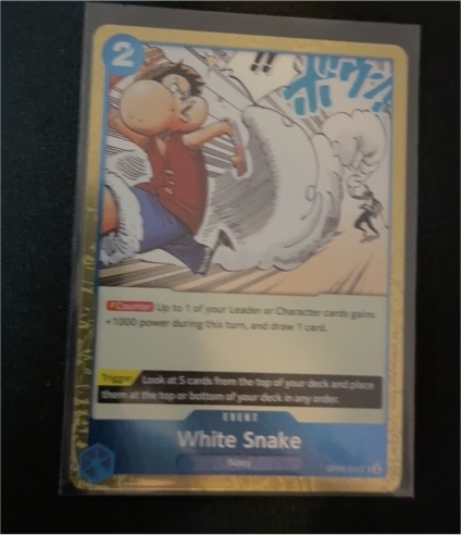 One Piece Card Game OP06-059 White Snake — front