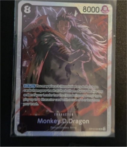 One Piece Series 12 Legacy of the Master #OP12-094 Monkey.D.Dragon — front
