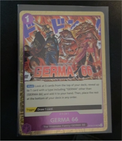 One Piece Card Game OP06-078 Germa 66 Wings of the Captain — front