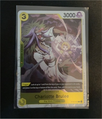 One Piece TCG 2025 ST20-003 Charlotte Brulee — front