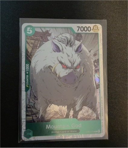 One Piece Card Game EB01-018 Mountain God — front