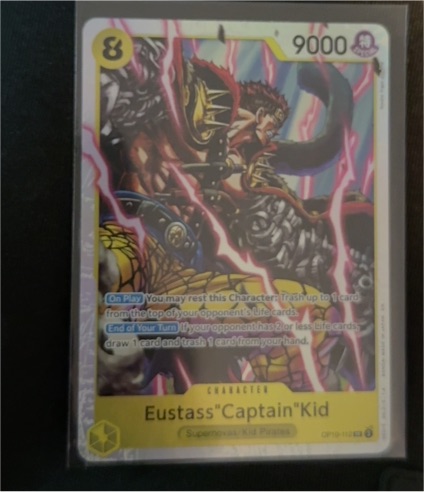 One Piece Card Game OP10-112 Eustass "Captain" Kid Royal Blood — front