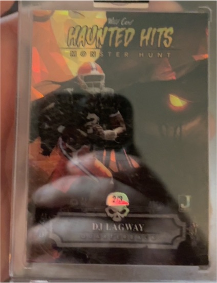 2024 Wild Card Haunted Hits Monster Hunt #HHD-DL DJ Lagway — front