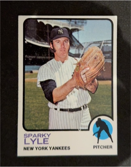 1973 Topps #394 Sparky Lyle — front