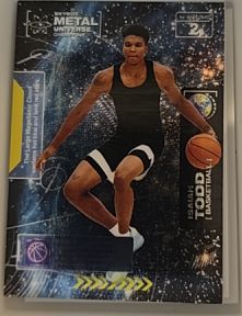 2021 Skybox Metal Universe Champions #2 Isaiah Todd — front